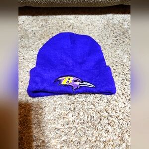 Vintage Purple Baltimore Ravens Beanie